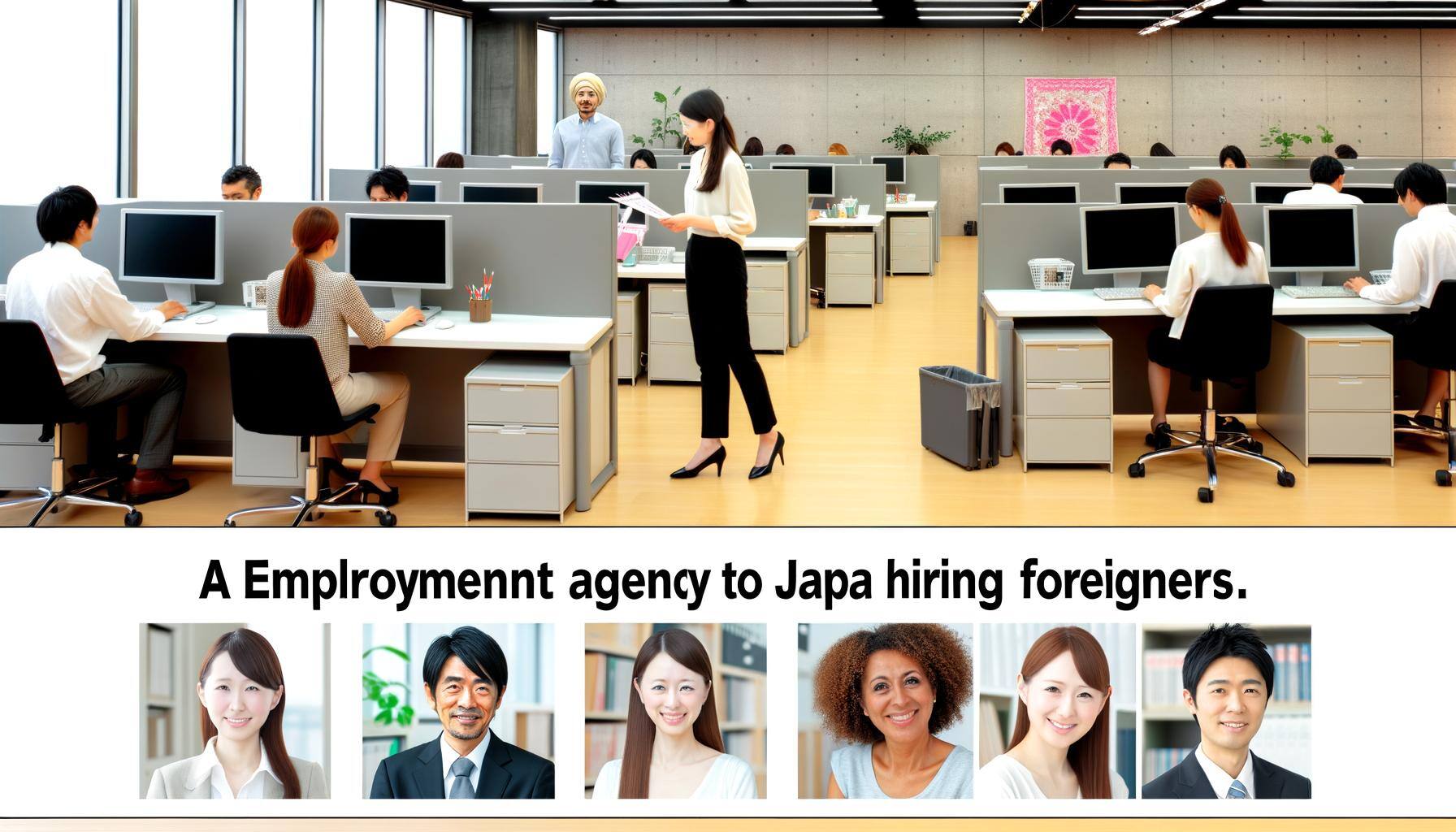 日本での外国人雇用エージェント